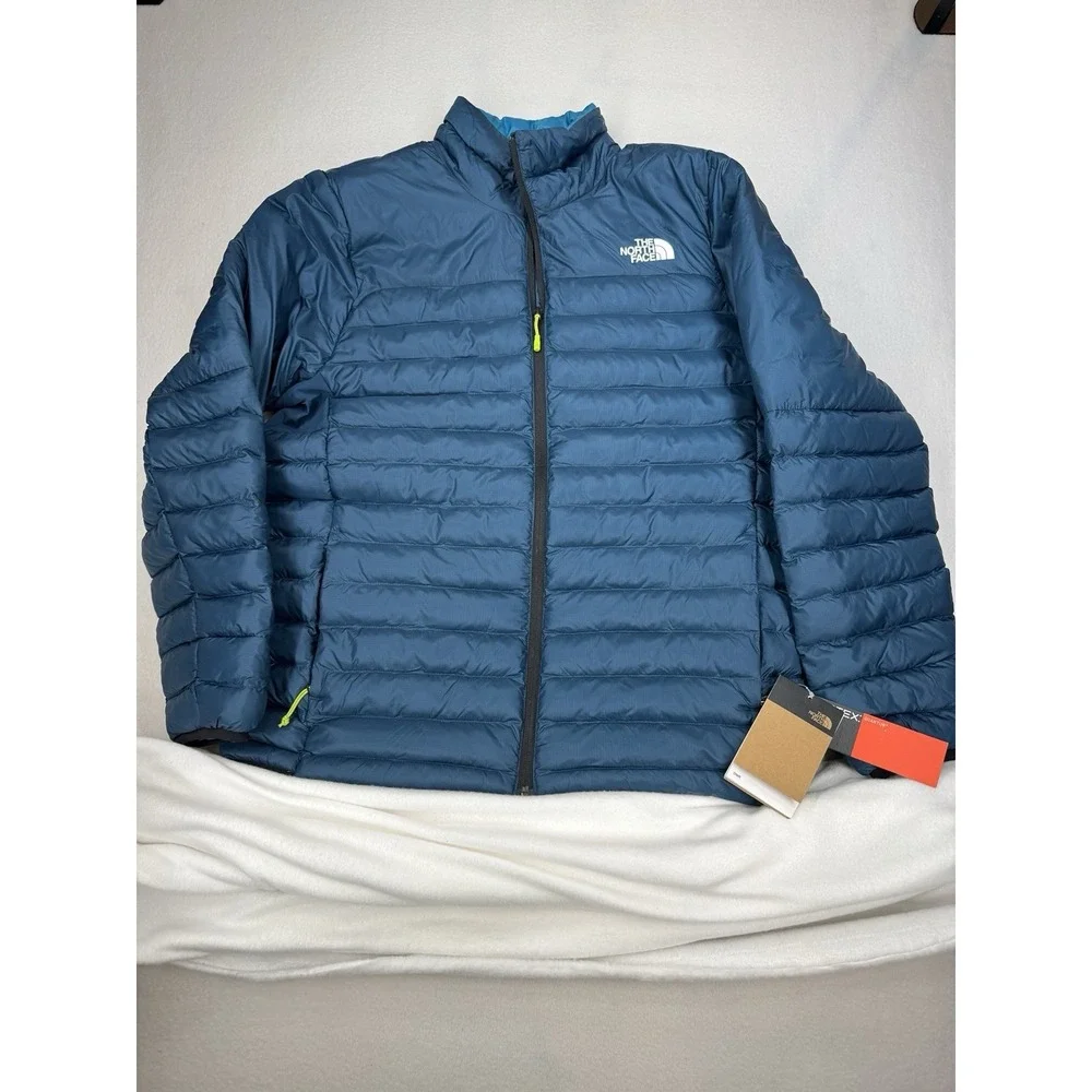The North Face Men's Terra Peak Jacket Midnight Petrol Blue Size XXL NWT